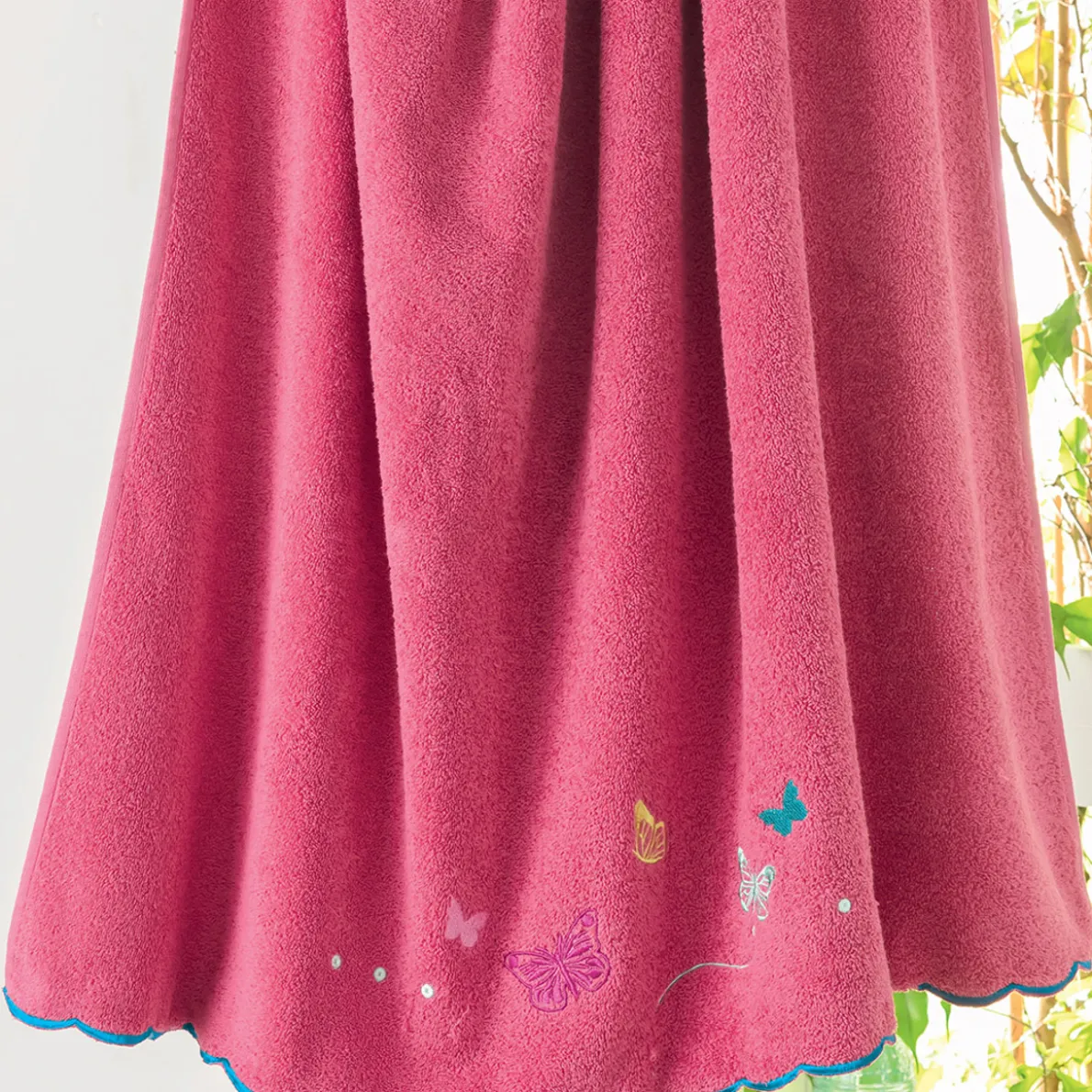 Confettis et papillons Linge de bain