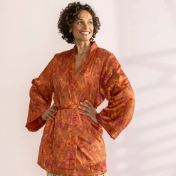 Danse avec les feuilles Robe de chambre