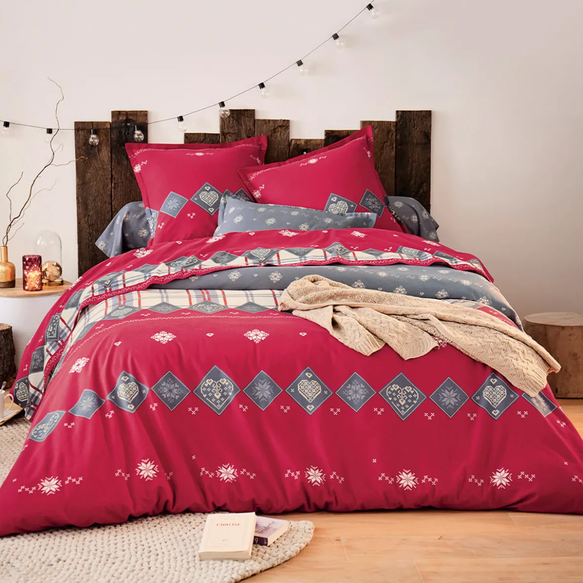 Dans mon refuge Housse de couette