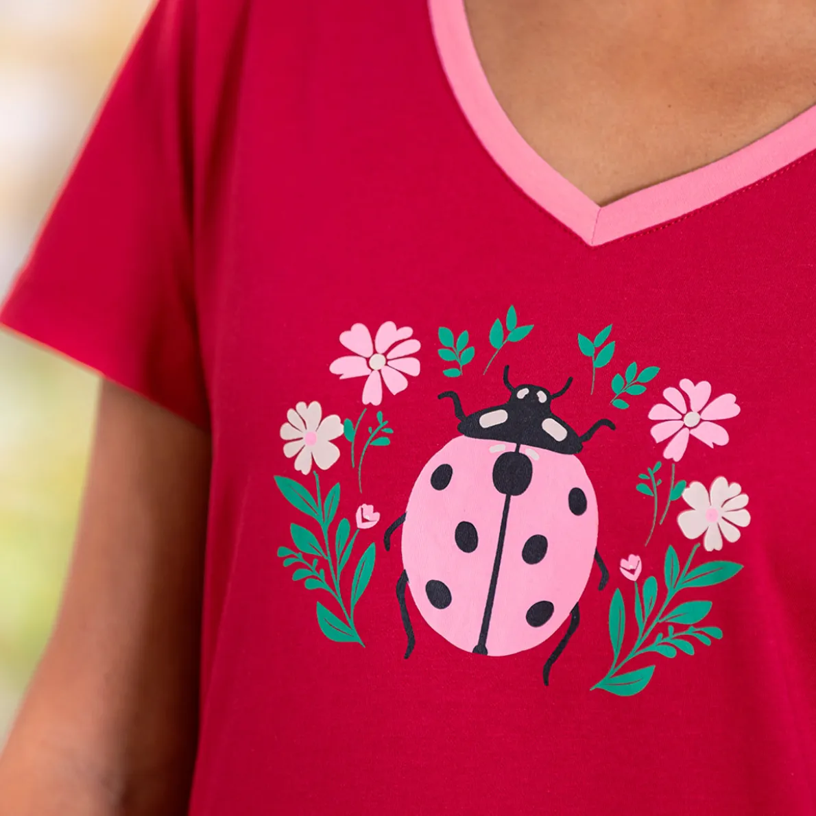 Douce coccinelle Maxi t-shirt