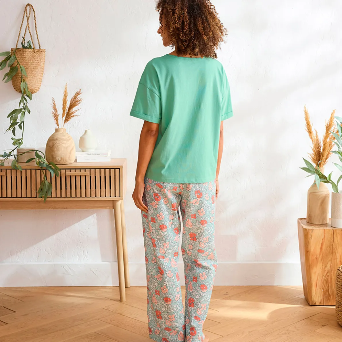 Douces rimes Pantalon vert sauge