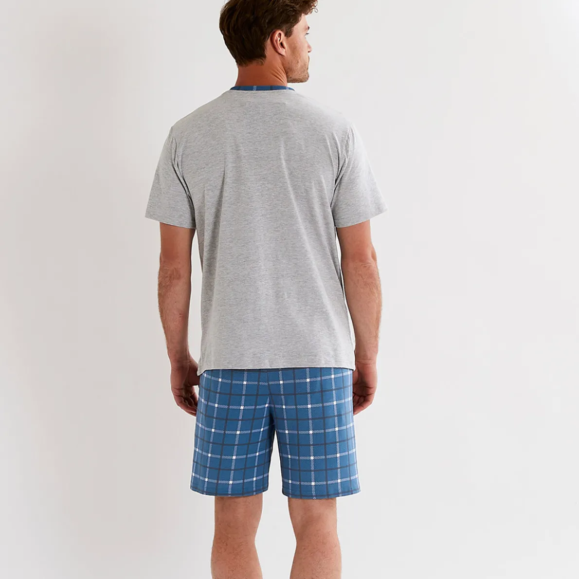 Doux carreaux Pyjama short