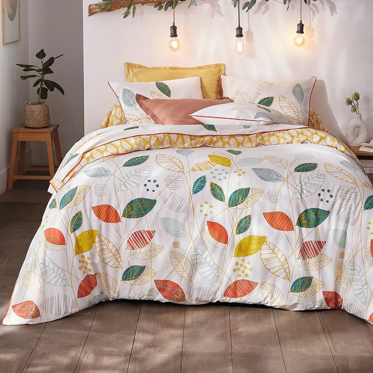 Empreintes couleurs Linge de lit