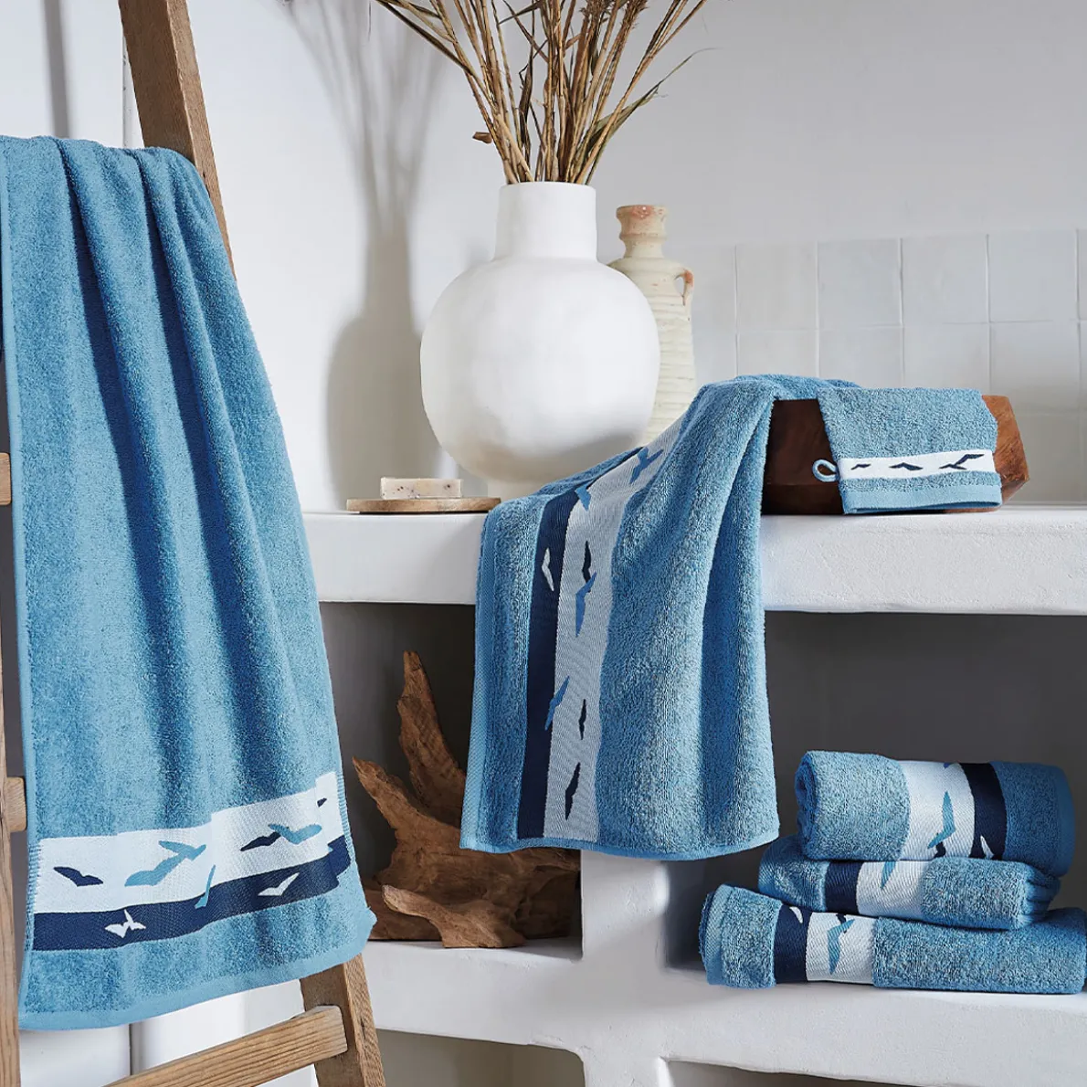 En pleine mer Linge de bain