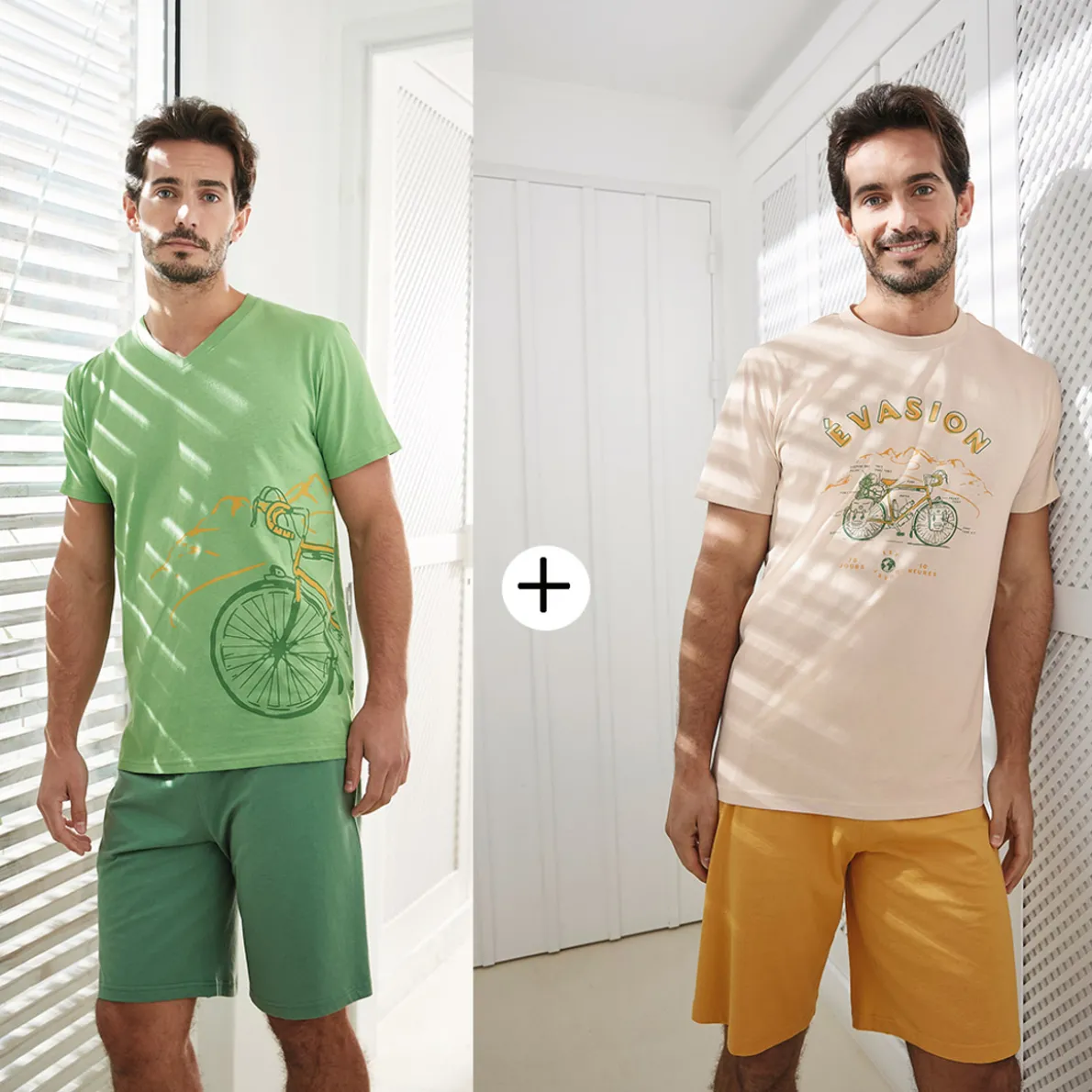 Evasion 2 pyjamas shorts