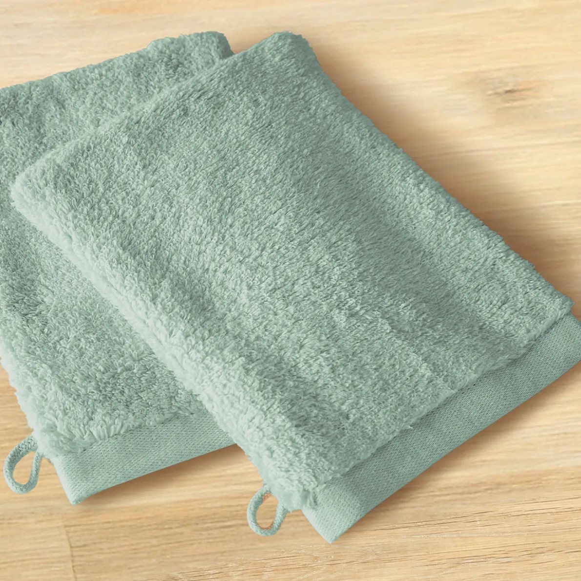 Extra doux 2 gants de toilette