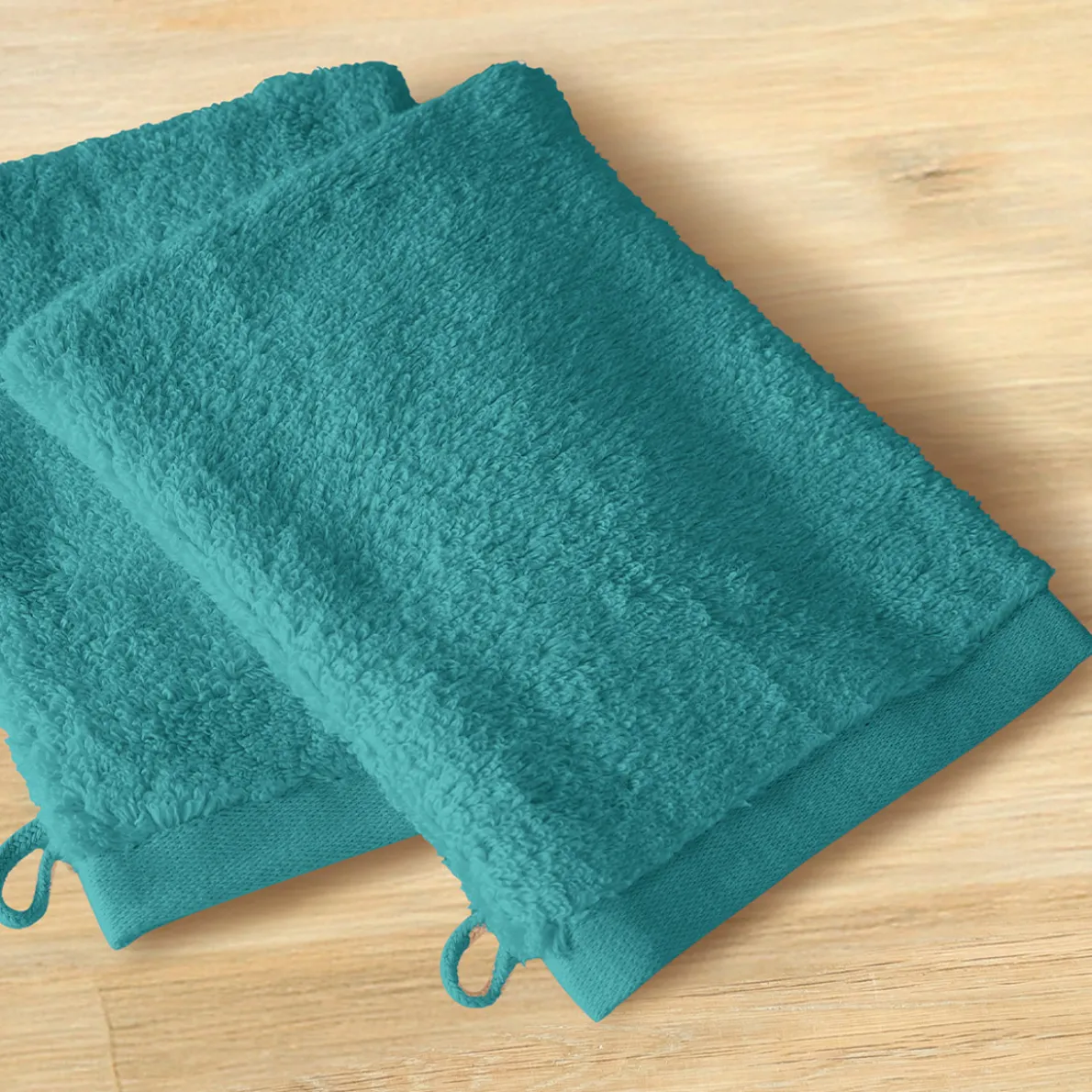 Extra doux 2 gants de toilette