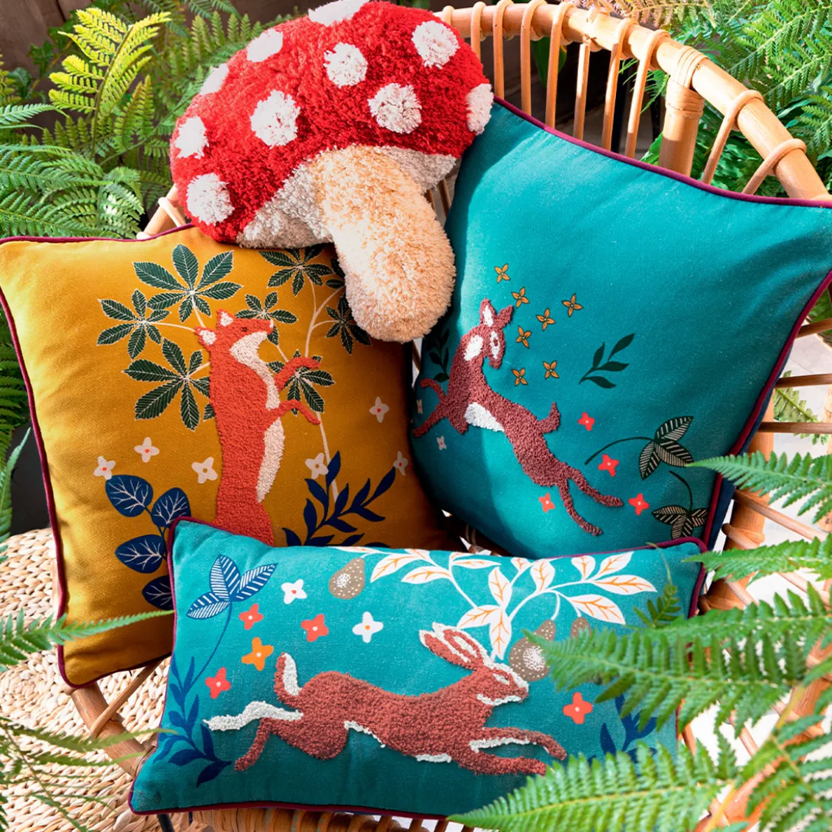 Fables enchantées Coussin