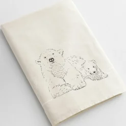 Famille heureuse Drap