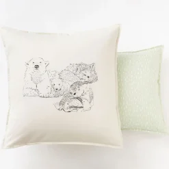 Famille heureuse Linge de lit