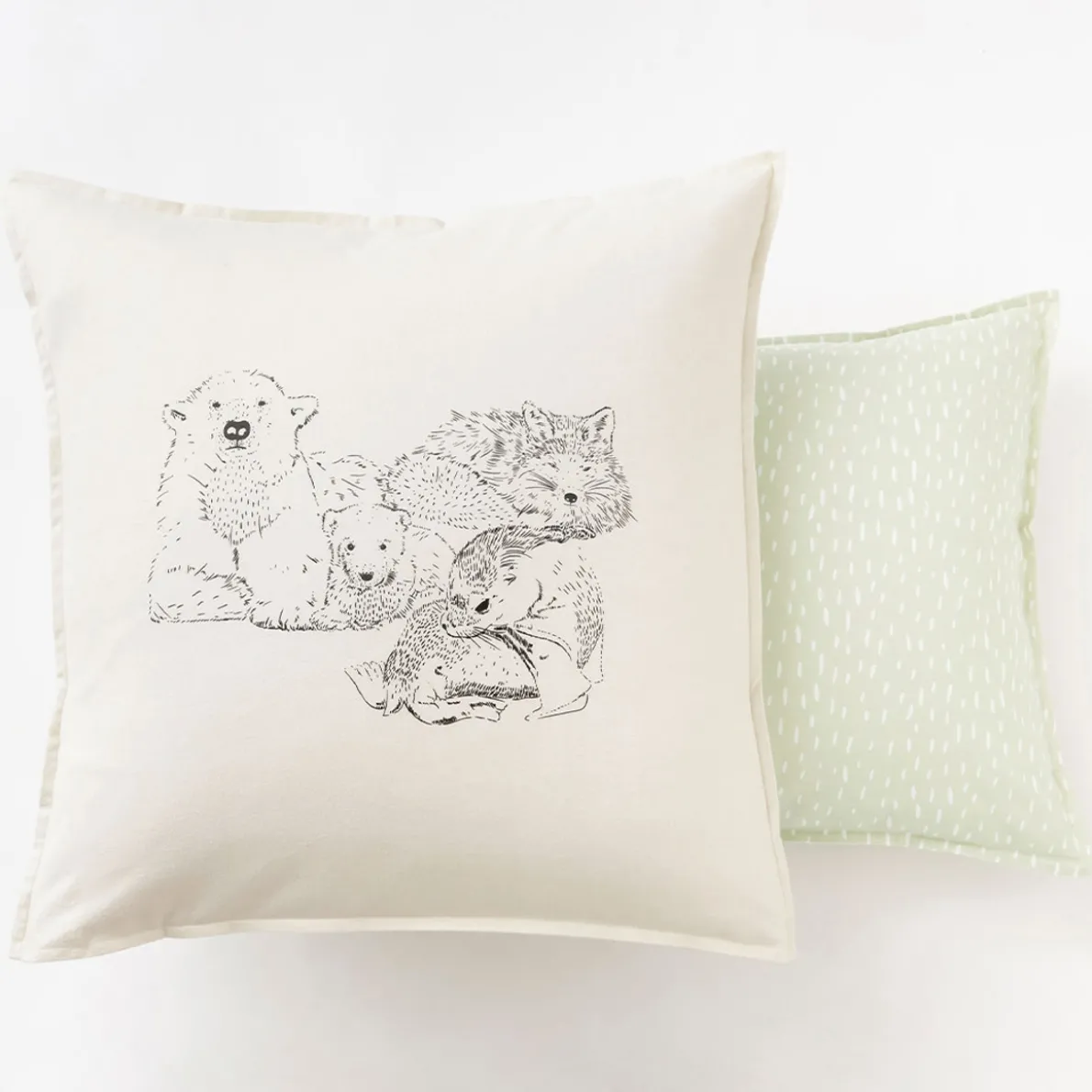 Famille heureuse Linge de lit