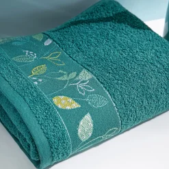 Feuille à feuille Serviette de bain