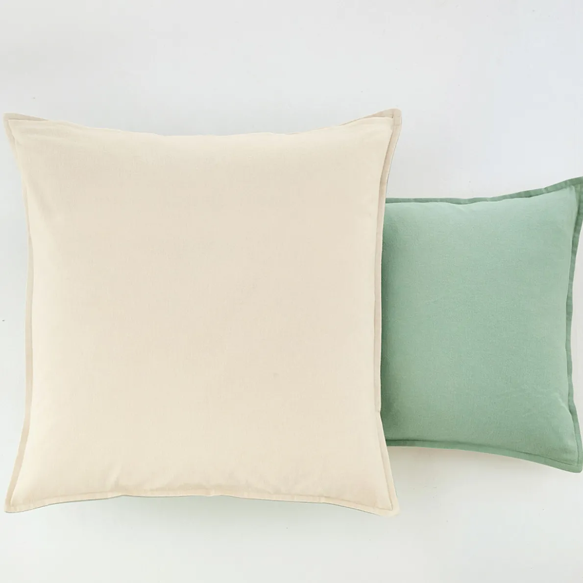 Flanelle unie Taie d'oreiller