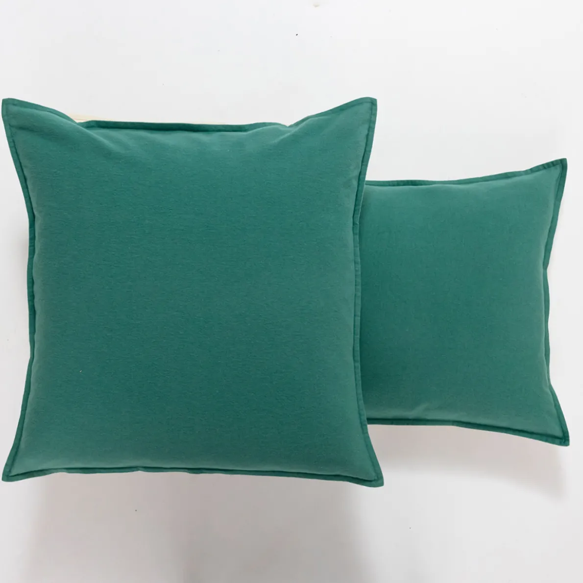 Flanelle unie Taie d'oreiller