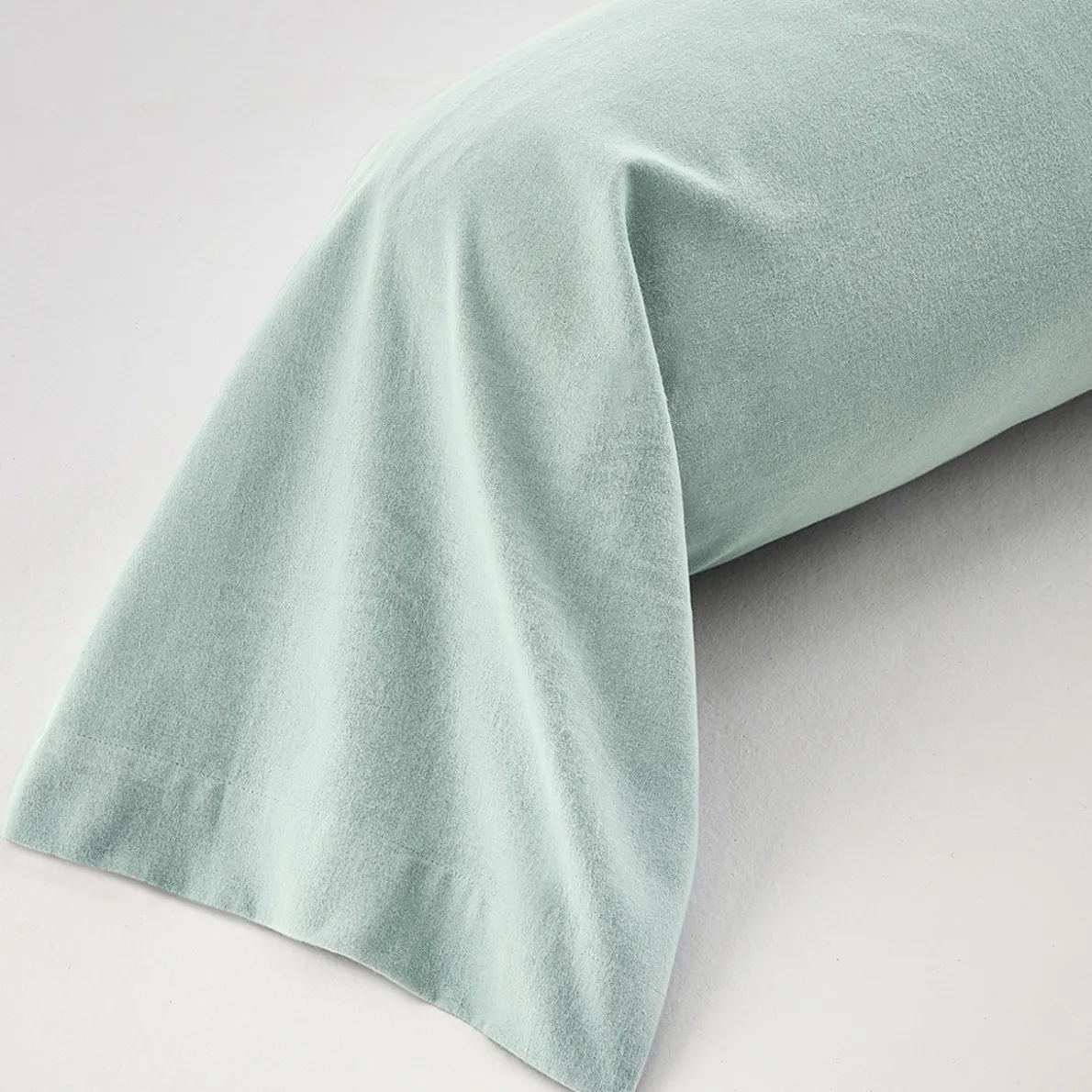 Flanelle unie Taie d'oreiller