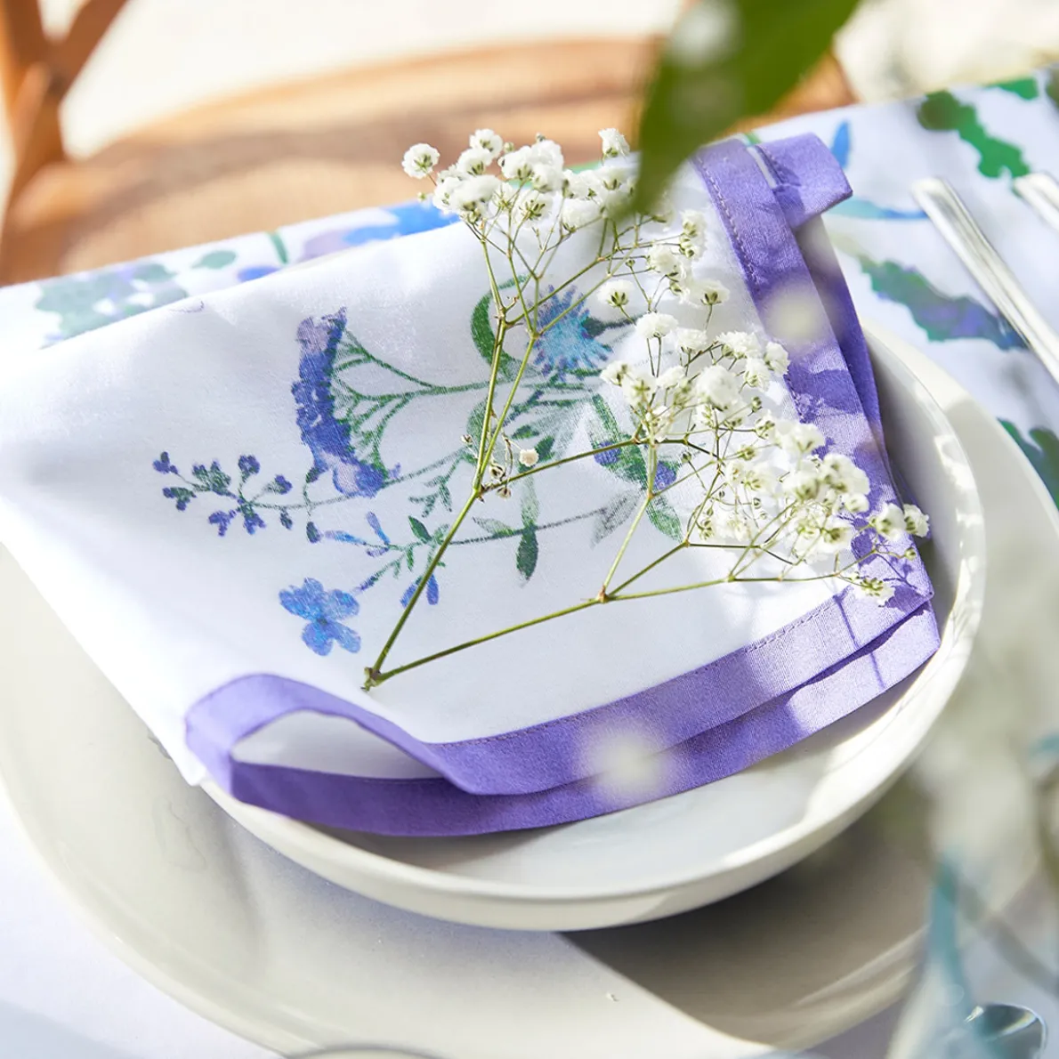 Fleur d'alpage Serviettes de table