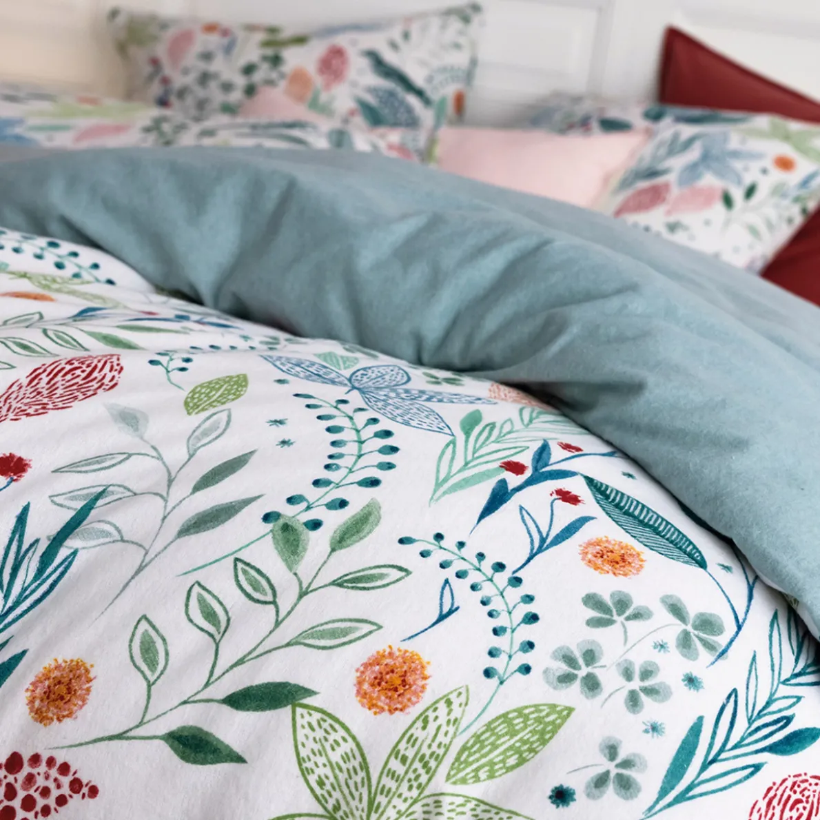 Fleur de porcelaine Linge de lit