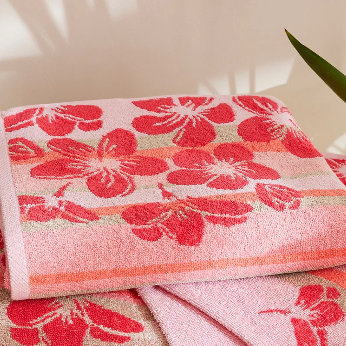 Fleurs de sérénité Drap de bain