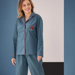 Félin filou Pyjama boutonné