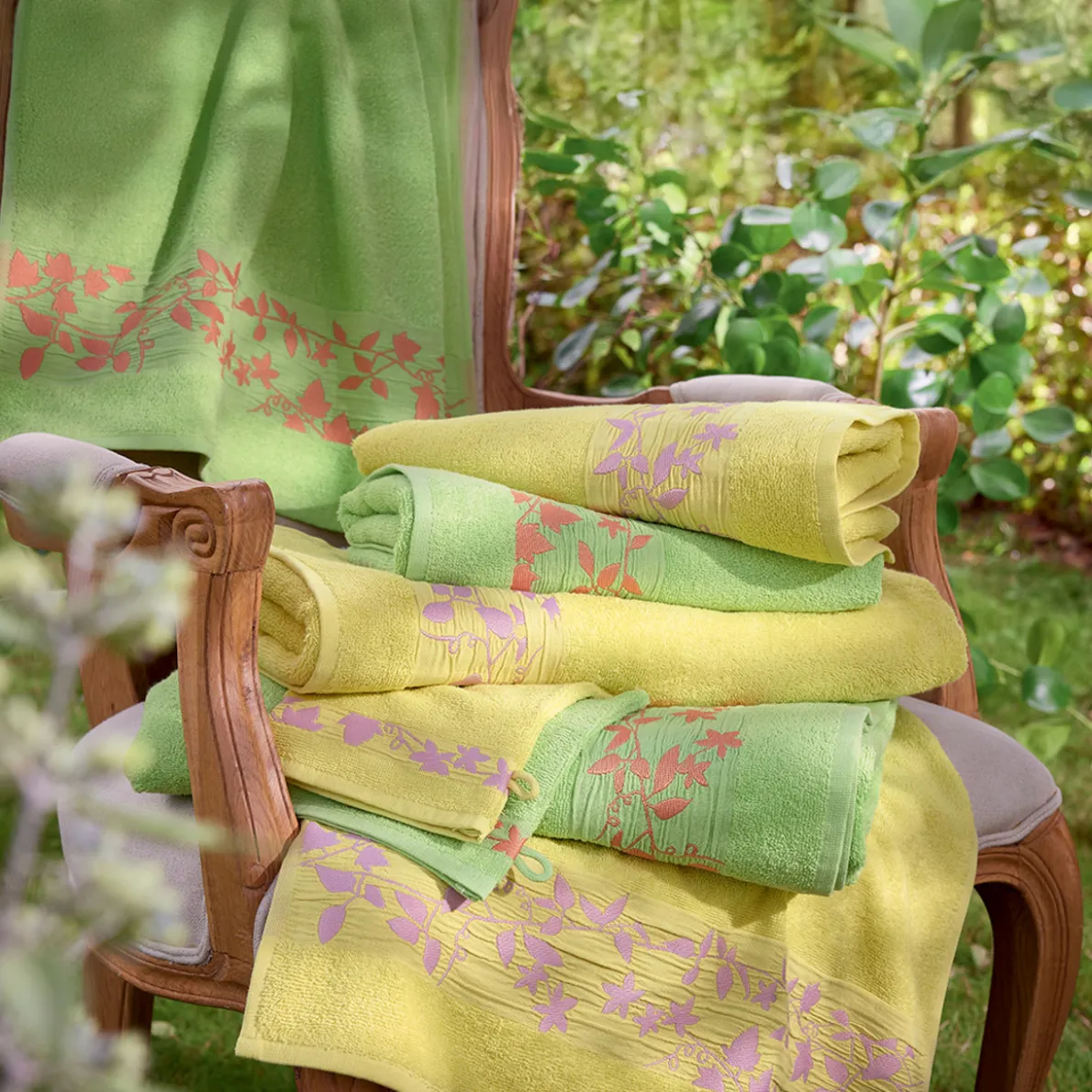 Flânerie bucolique Serviette de bain