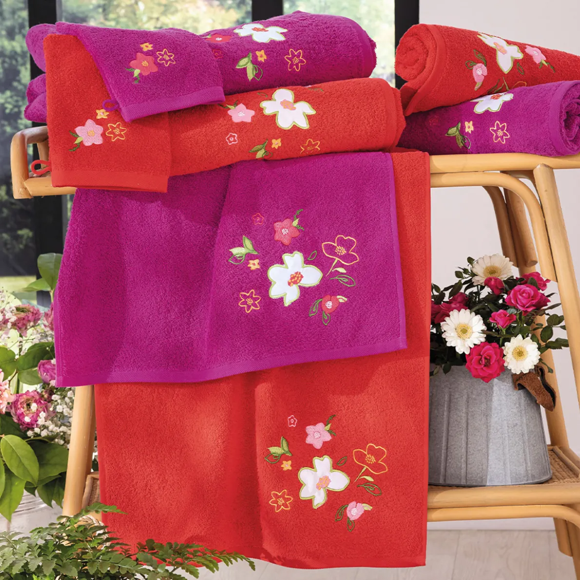 Floralia Maxi drap de bain