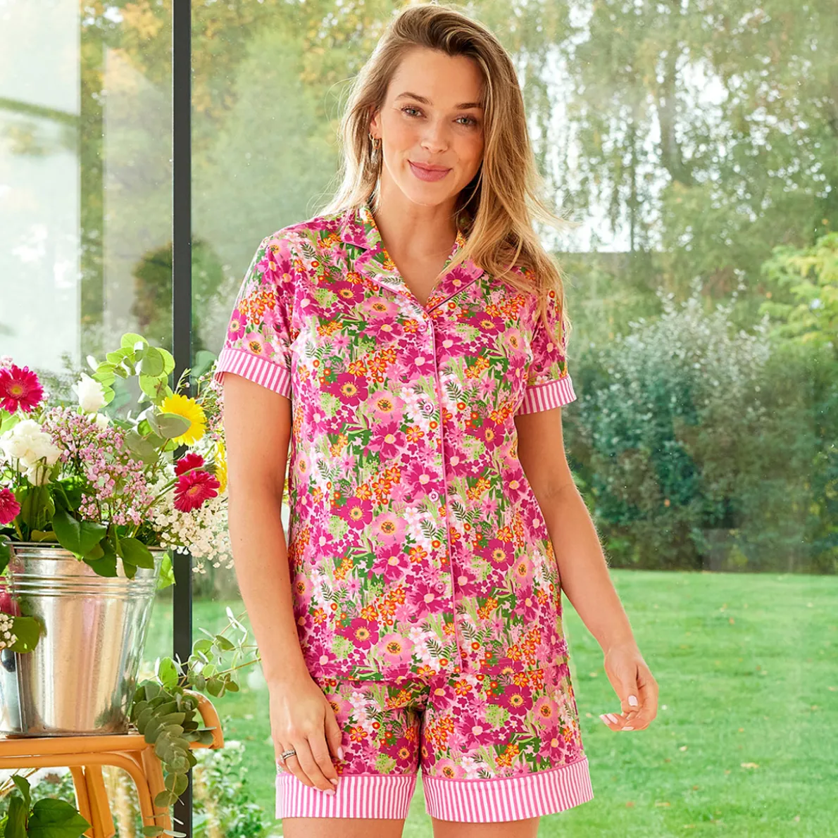 Floralia Pyjama short