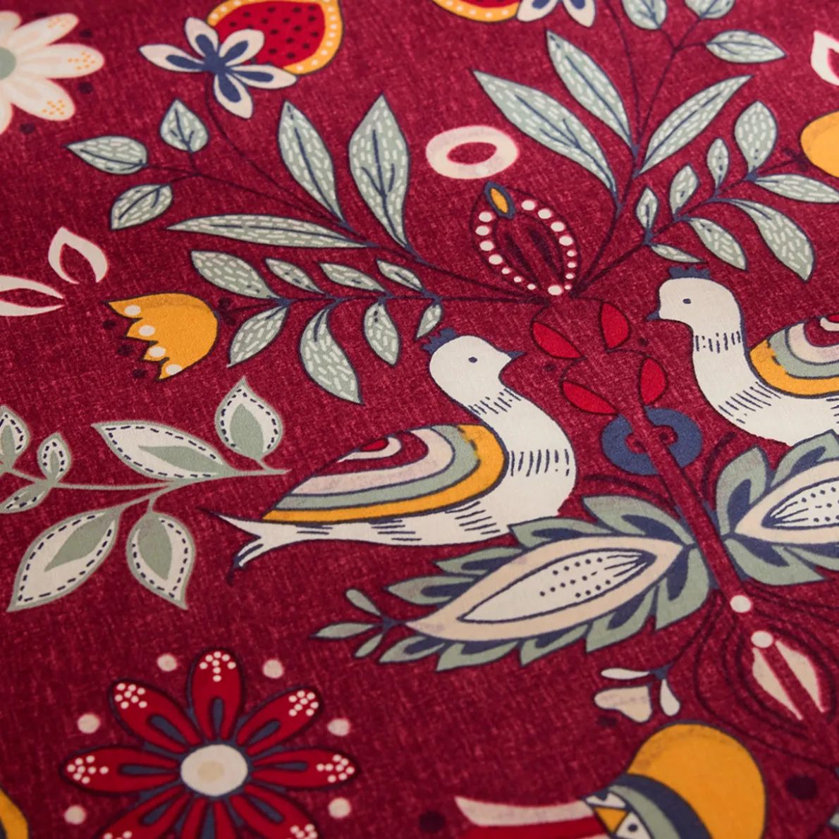 Folk en fleurs Linge de lit