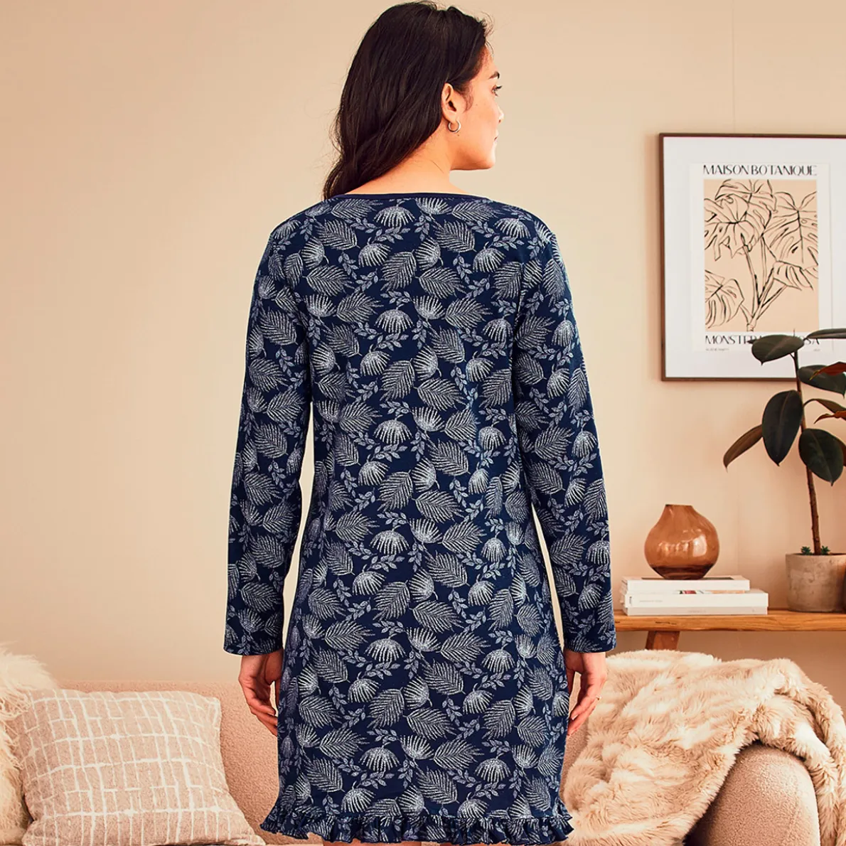 Forêt bleue Chemise de nuit