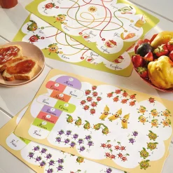 Fruitos rigolos 4 sets de table
