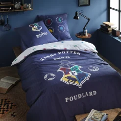 Harry Potter Housse de couette + 1 taie d'oreiller