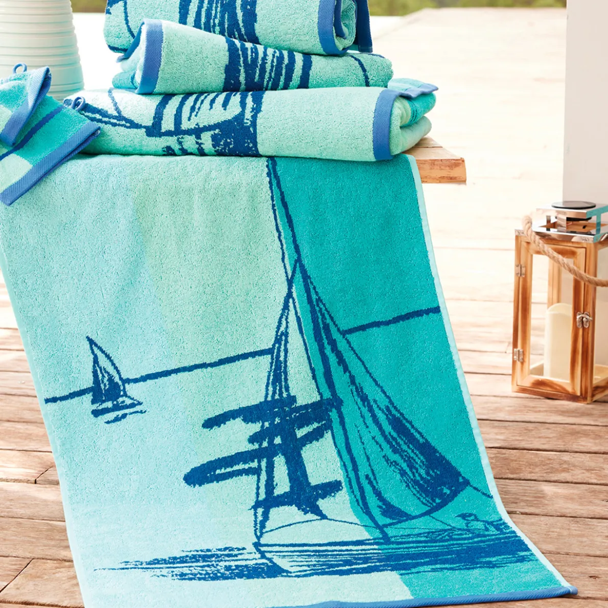 Horizon d'opale Serviette de bain