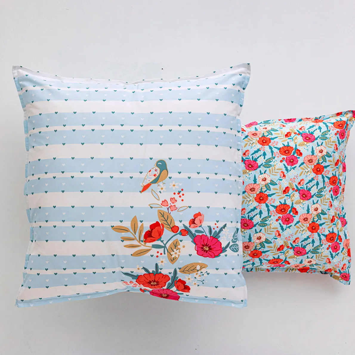Horizons fleuris Linge de lit
