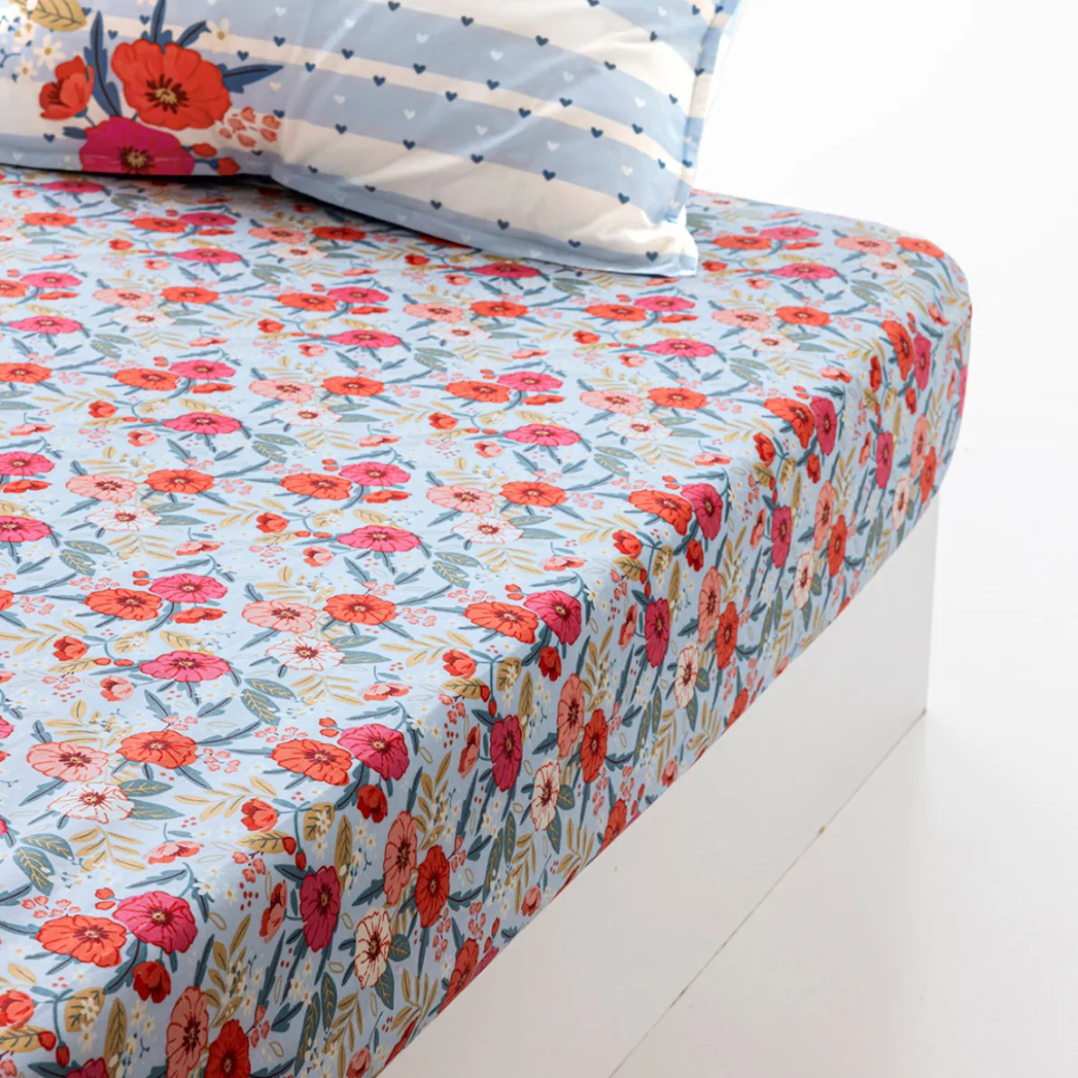 Horizons fleuris Linge de lit