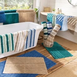 Inspiration caillebotis Tapis de bain