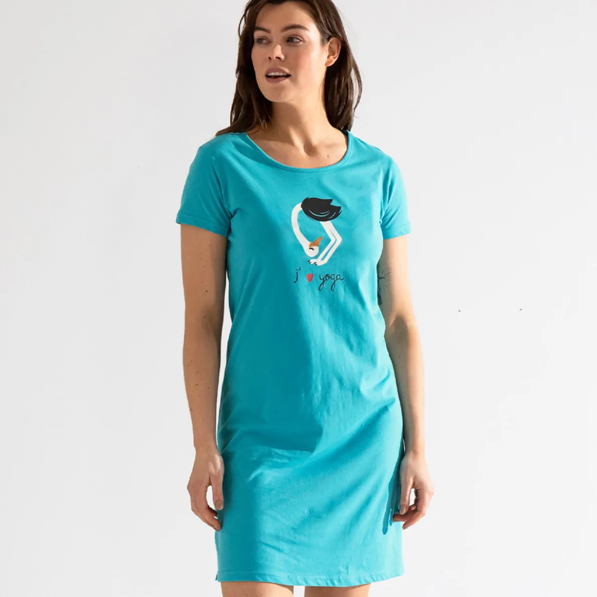 J'aime le yoga 2 maxi t-shirts