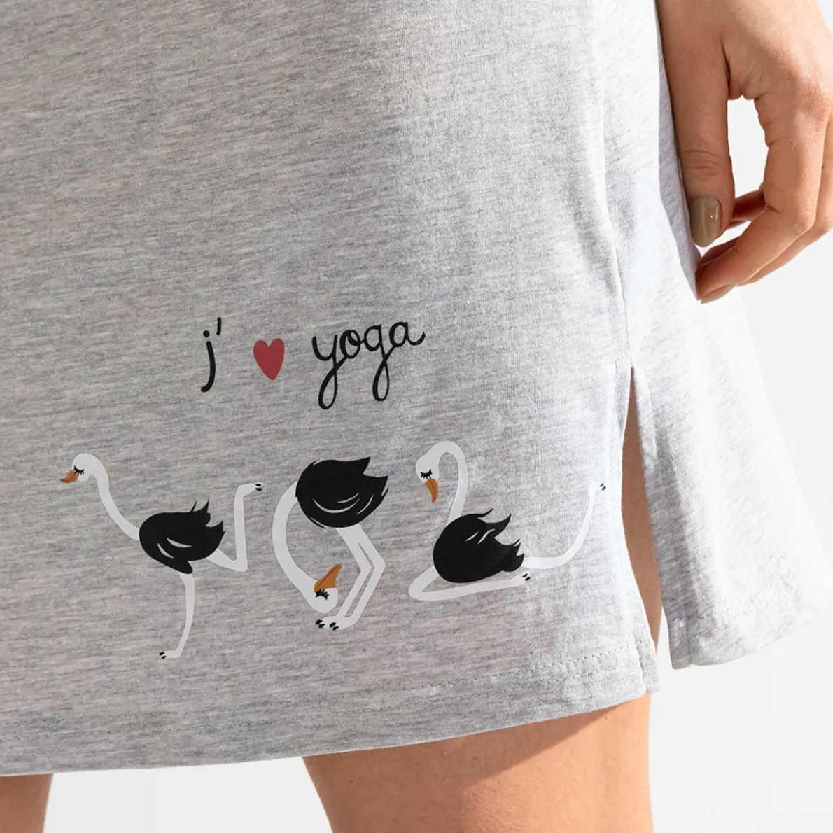 J'aime le yoga 2 maxi t-shirts