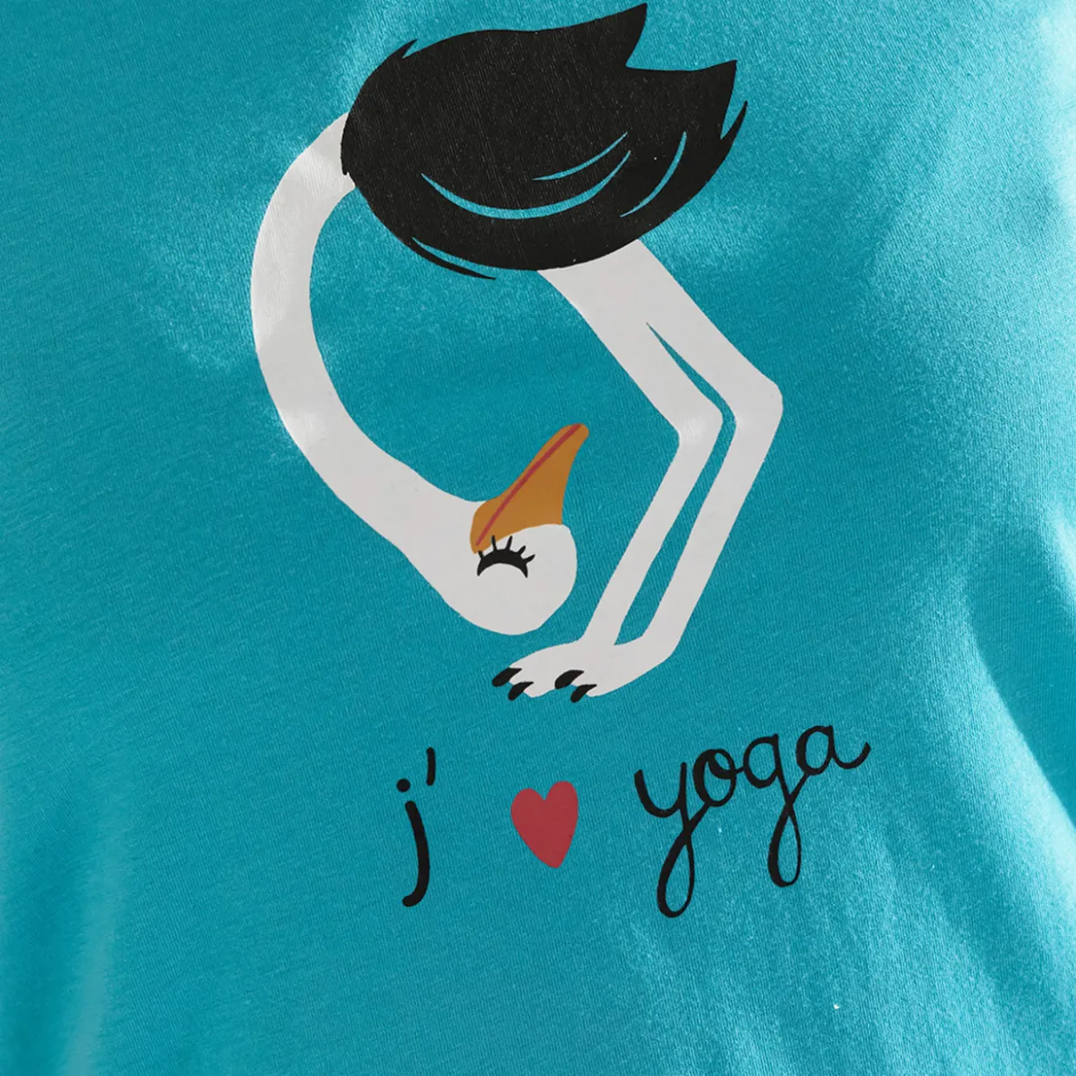 J'aime le yoga 2 maxi t-shirts
