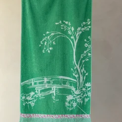 Jardin des peintres Maxi drap de bain