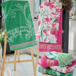 Jardin des peintres Maxi drap de bain
