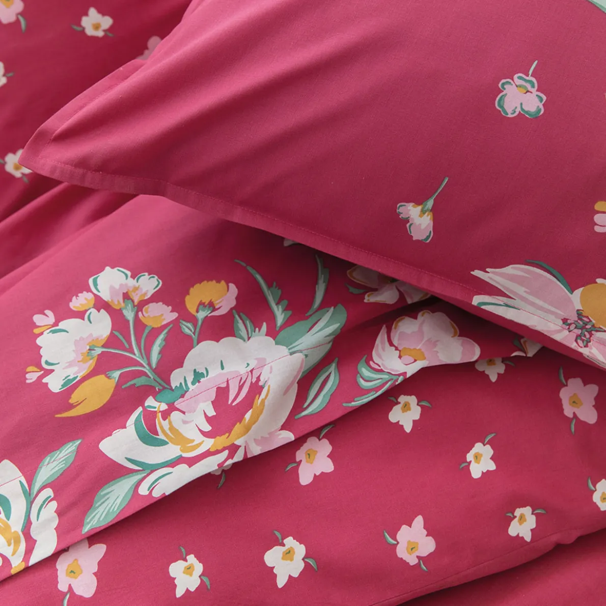 Joie fleurie Housse de couette