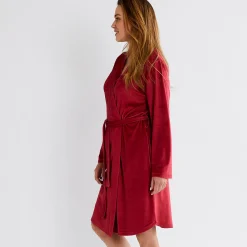 Joli fil rouge Robe de chambre
