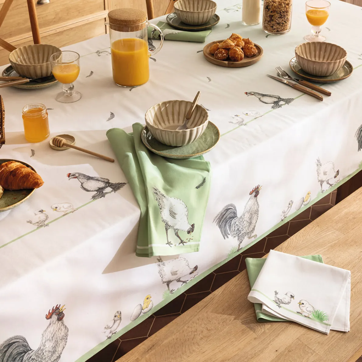 La famille cocotte Nappe