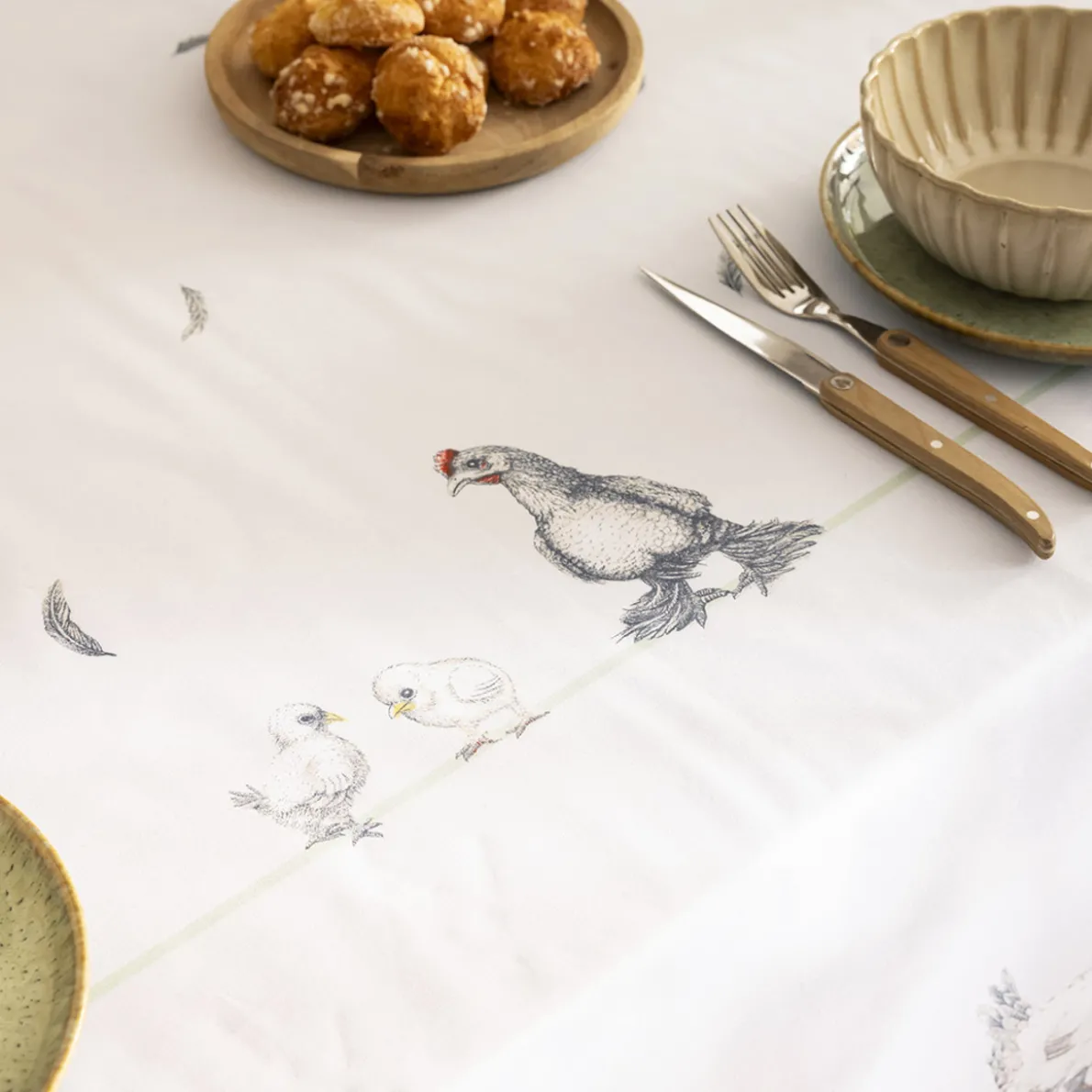 La famille cocotte Nappe