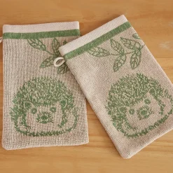 La famille d'Henry 2 gants de toilette