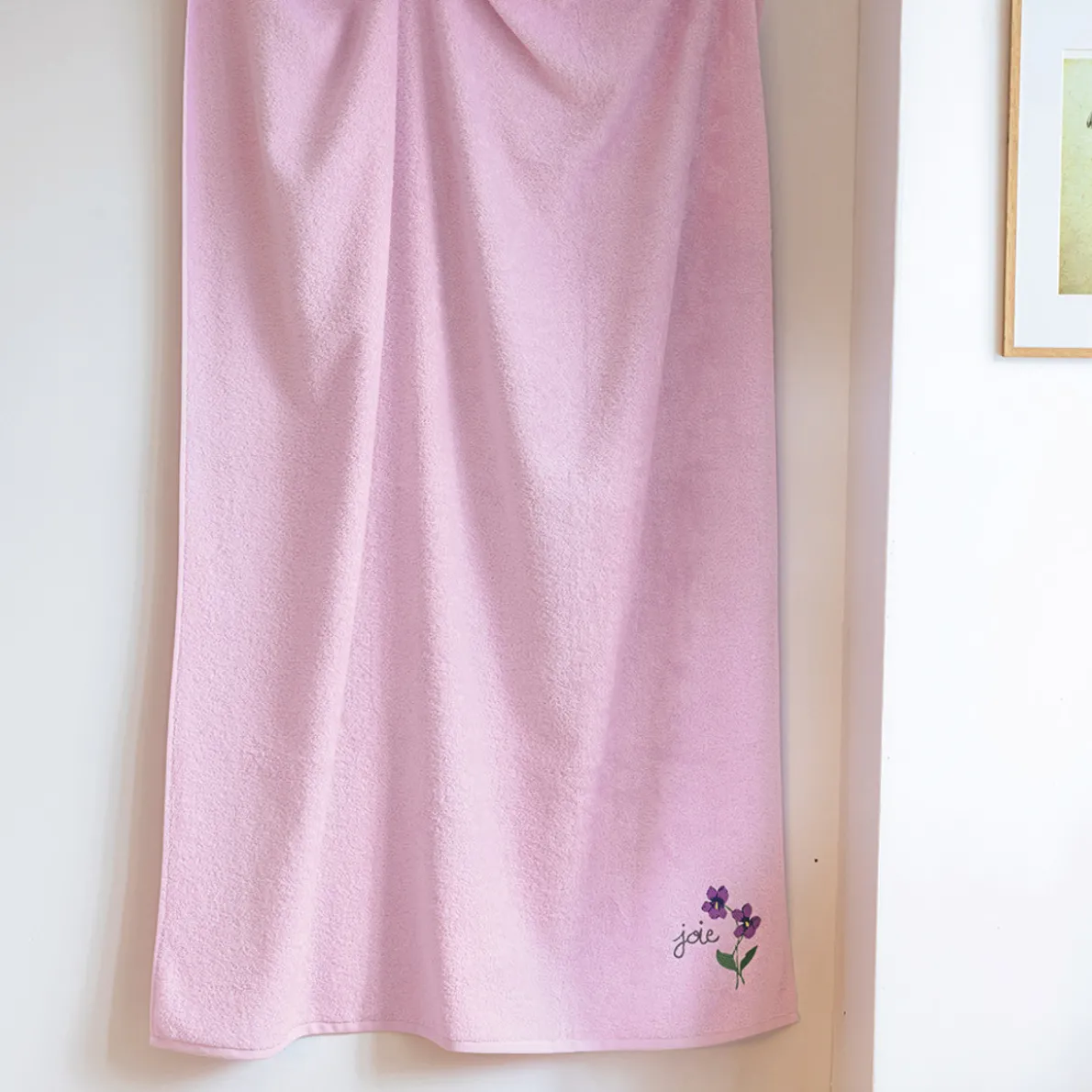 Langage des fleurs Linge de bain