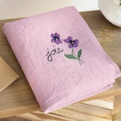 Langage des fleurs Serviette de bain