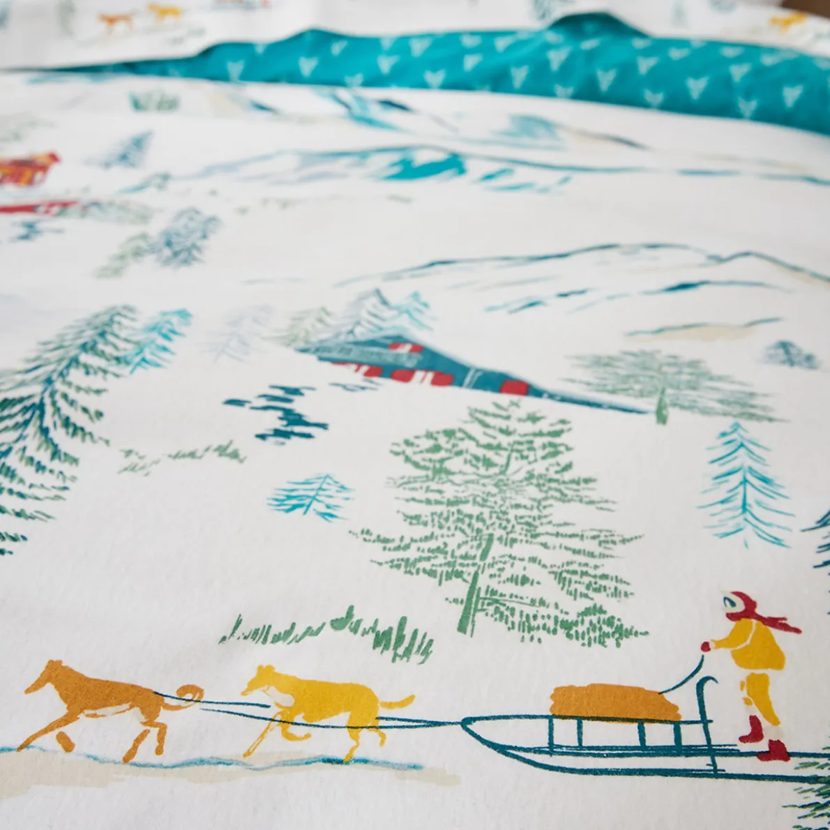 Le chalet des combettes Housse de couette