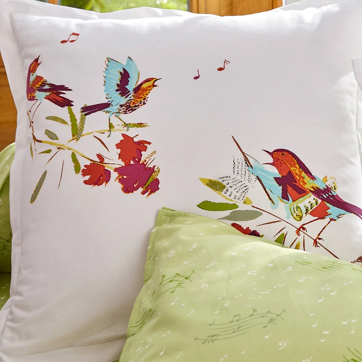 Le concerto des oiseaux Taie d'oreiller