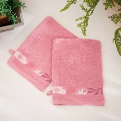 Le jardin des amis 2 gants de toilette