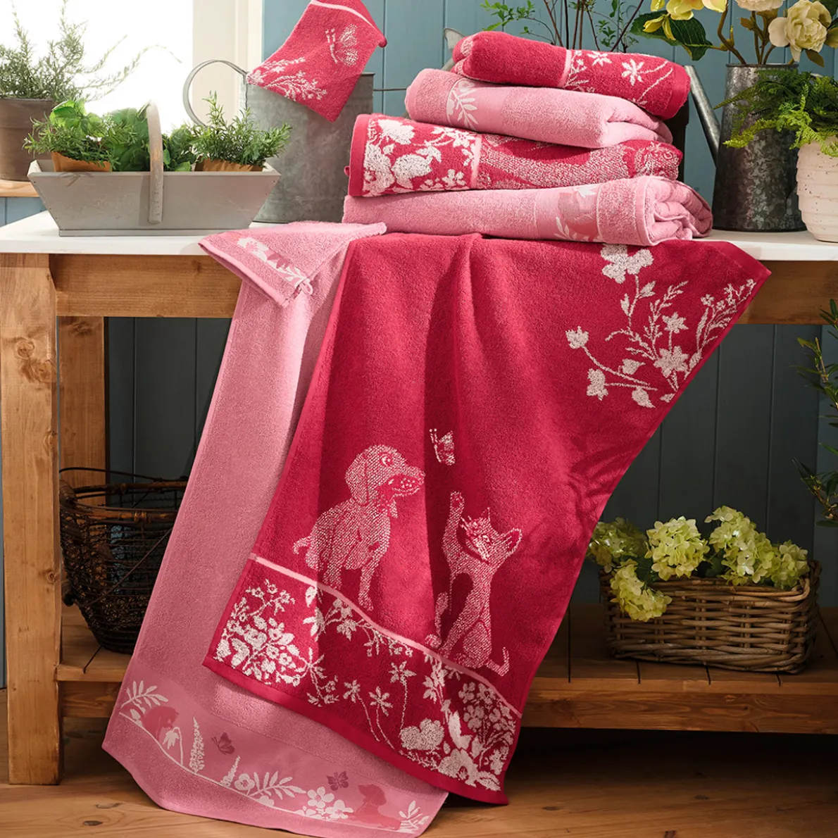Le jardin des amis Linge de bain